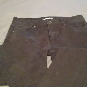 Carbon black skinny jeans